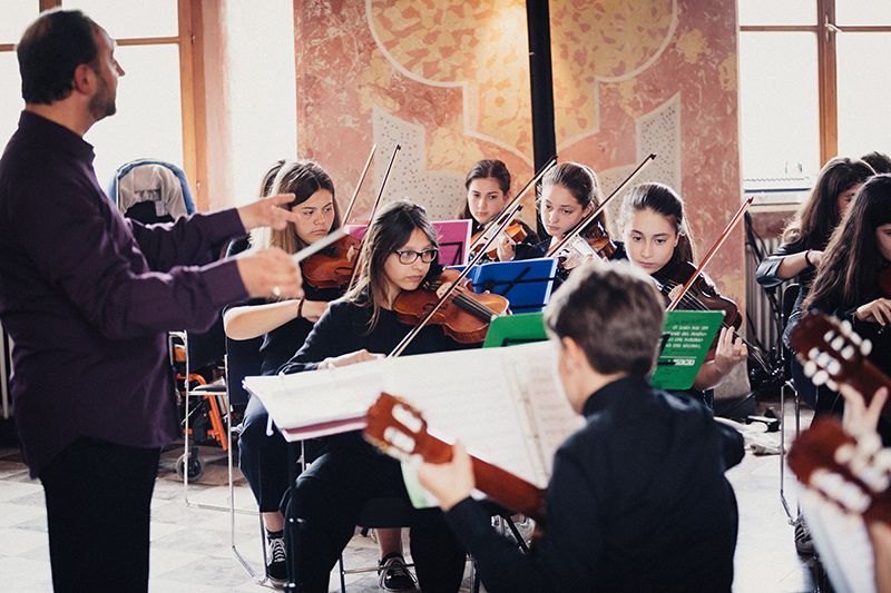 Partnerschule Pesaro Orchester