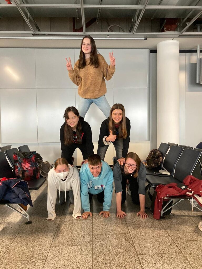 Menschliche Pyramide beim Kulturkiosk 2023